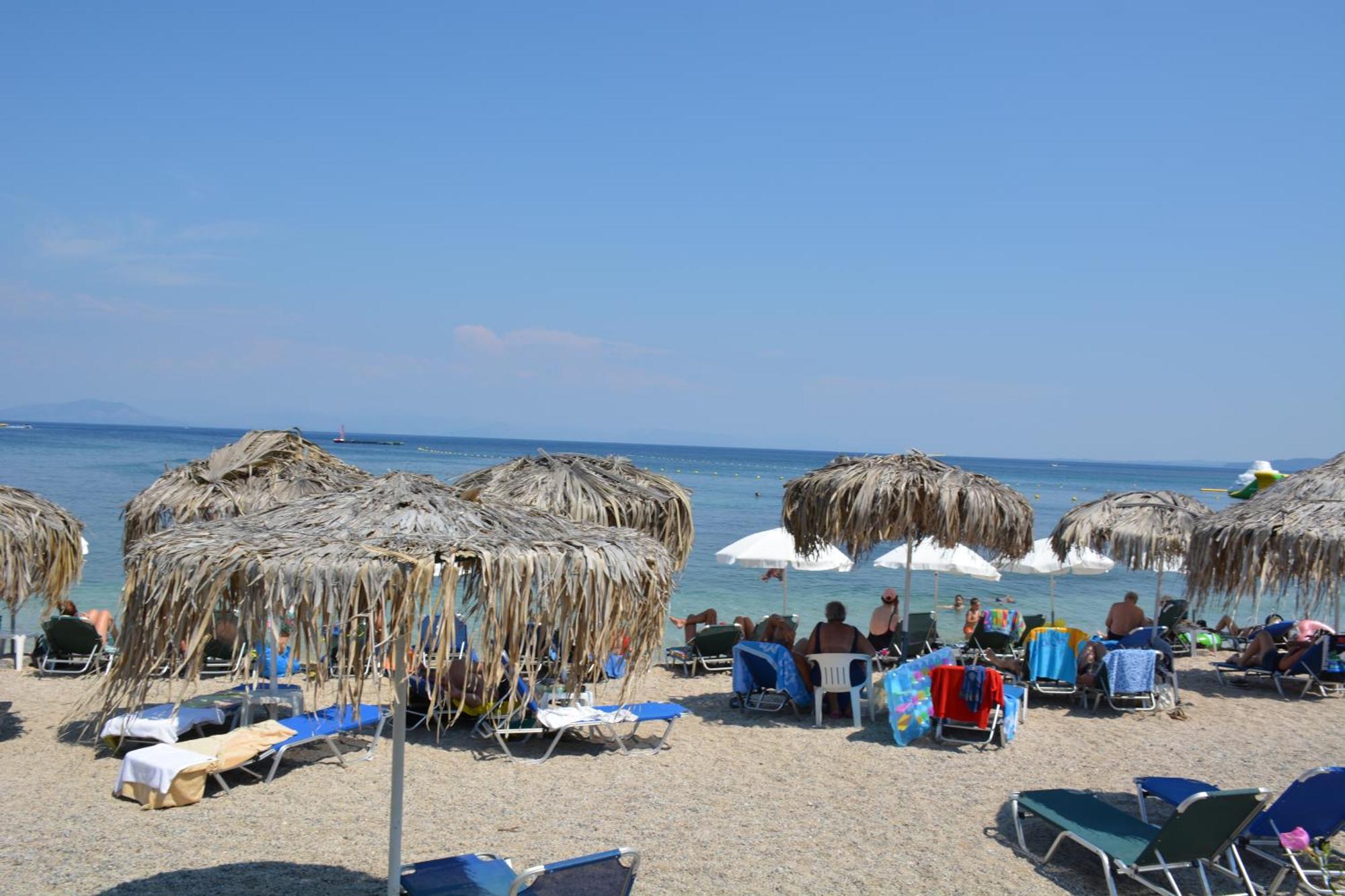 Potamaki Beach Hotel Benitses  Luaran gambar