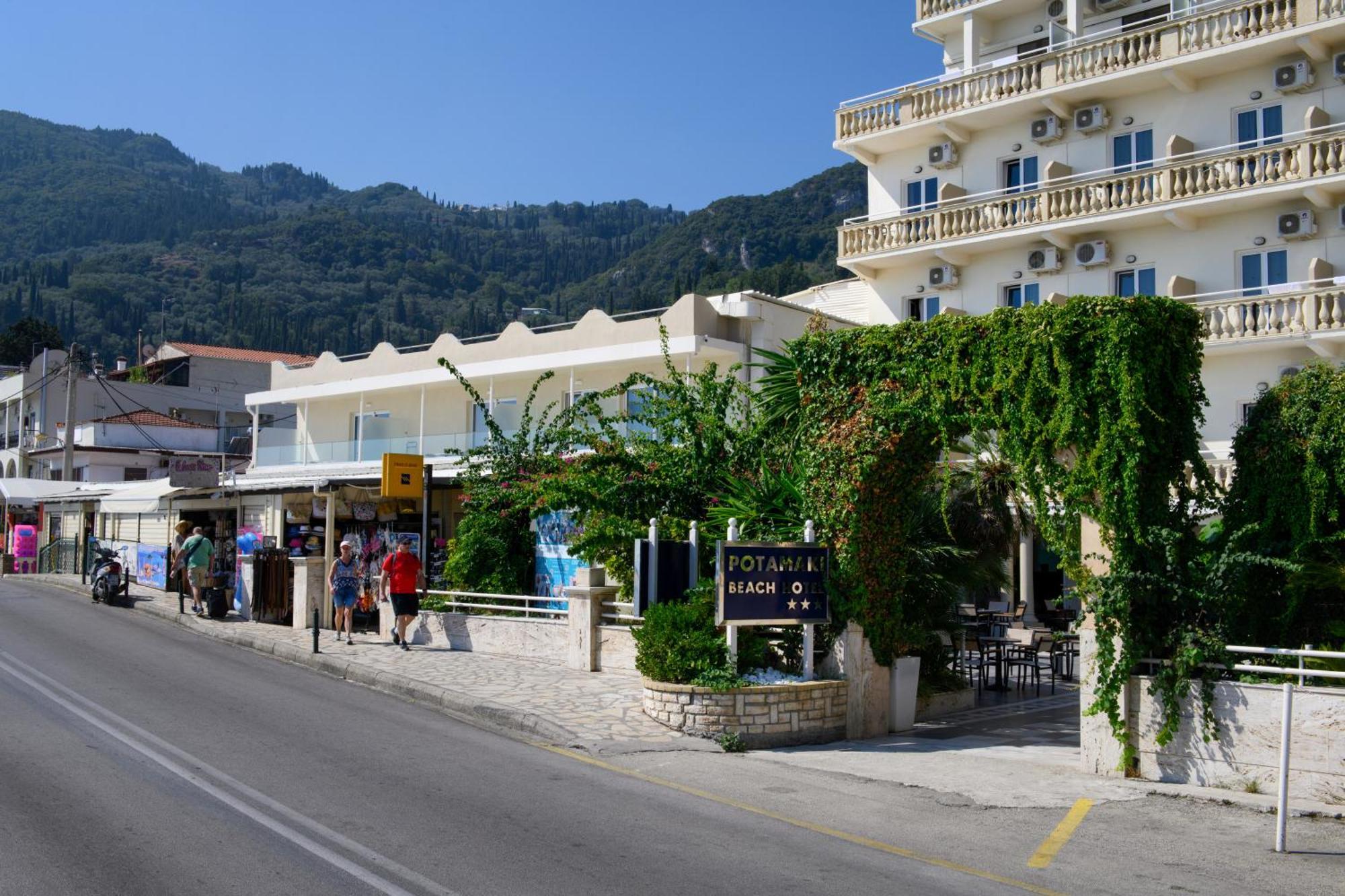 Potamaki Beach Hotel Benitses  Luaran gambar