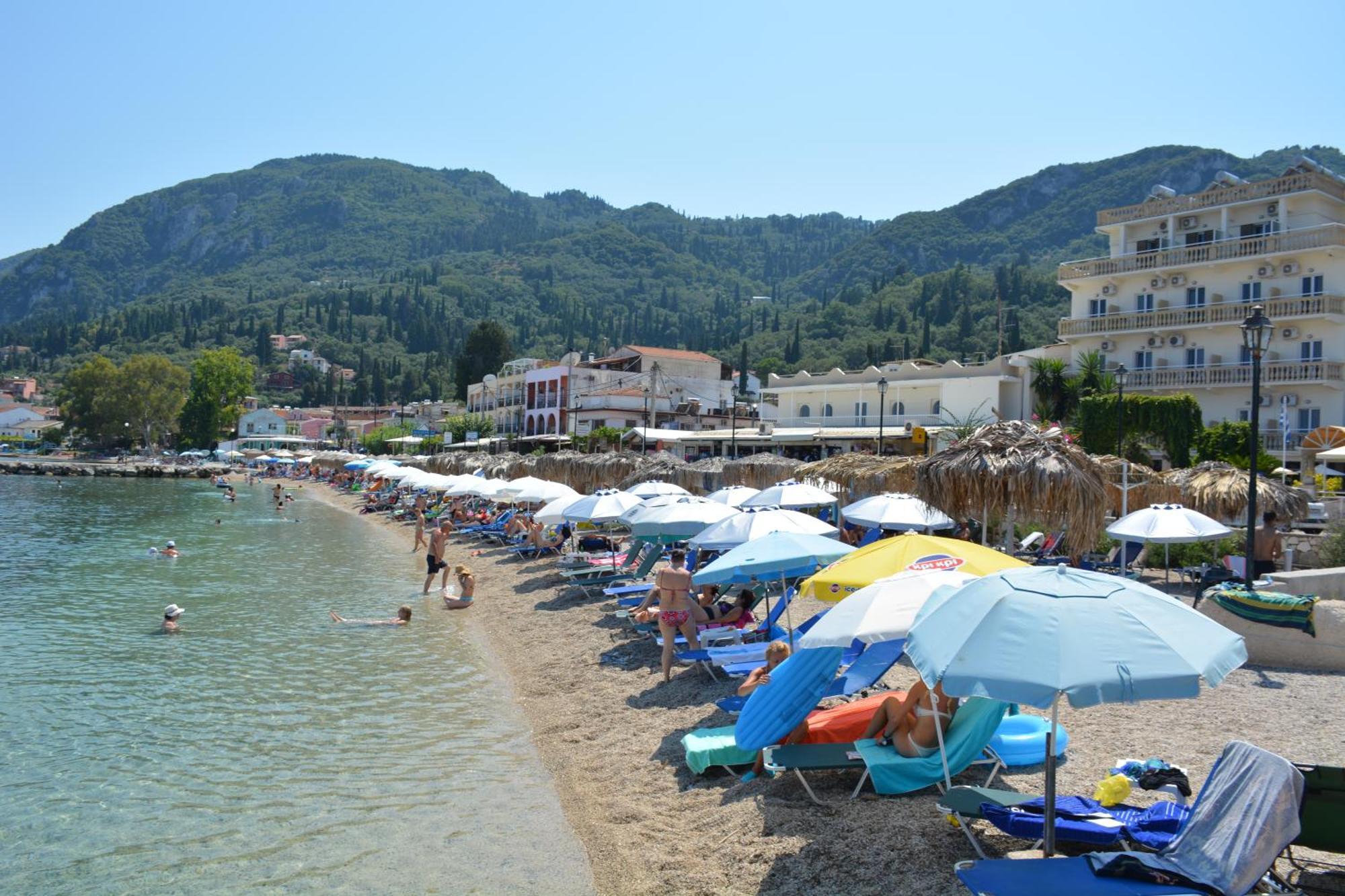 Potamaki Beach Hotel Benitses  Luaran gambar