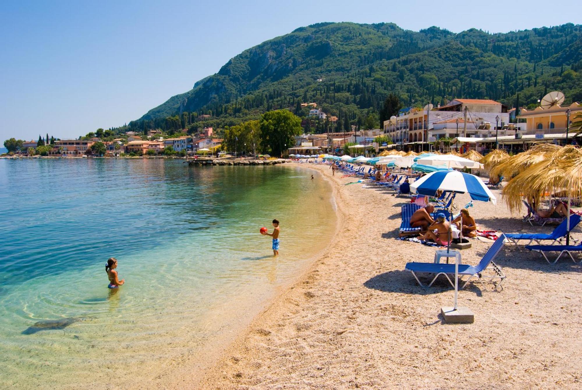 Potamaki Beach Hotel Benitses  Luaran gambar